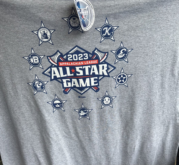 2023 Appy League All-Star Game Grey Tee